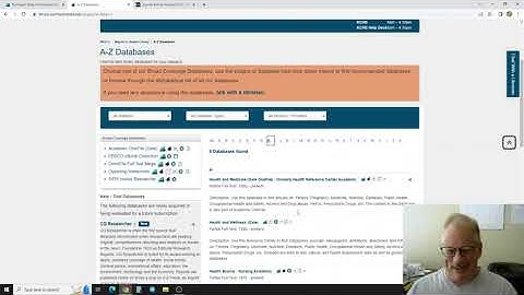 YouTube Video #8 -- Using the NeSCC Library Databases -- ENGL 1010: I05 (Summer 2023)