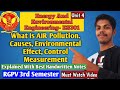 Air Pollution: Causes, Effects and Control Measures | Environmental Studies RGPV Exam Special