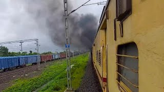 Journey Behind ALCo Locomotives | Chugging + ICF Tracksound | Kop Adi Superfast express