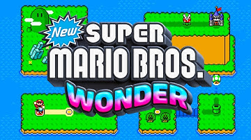 New Super Mario Bros. Wonder FULL GAME Created in Super Mario Maker 2