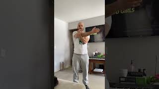 Cross body stretch