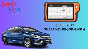 SUZUKI CIAZ KEY CUTTING ,KYE PROGRAMMING,REMORTE PROGRAMMING.@AmitKeys@xhorseglobal6862#keytoolplus