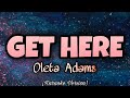 Oleta Adams - GET HERE (Karaoke Version)