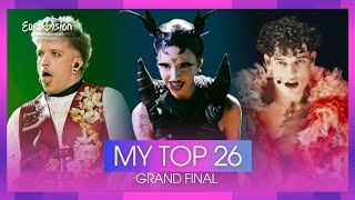 🇸🇪 Eurovision 2024: My Top 26 l GRAND FINAL