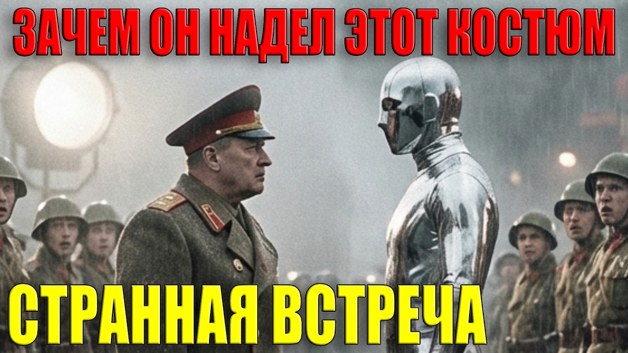 Они приземлились в части ПОД МОСКВОЙ. Трехметровые просили встречу с ГЕНЕРАЛОМ.