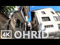 OHRID WALK [4k] | Walk through the main center of Ohrid, Ohrid lake.