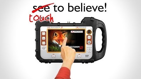 HD RANGER 2: Touch screen TV Signal & Spectrum analyzer