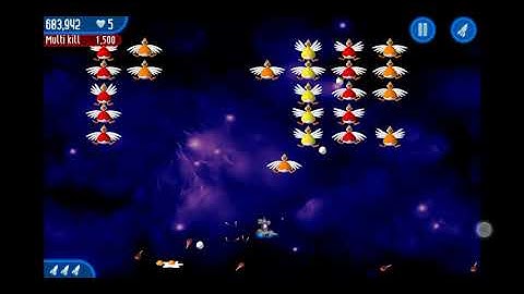 Chicken Invaders 2(Uranus)-The Next Wave Gameplay in Android