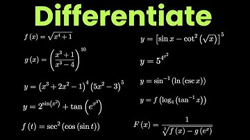 Watch this video to master differentiation! The Powerful Chain Rule!