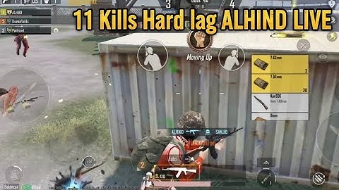 11 Kills Hard Lag PUBG MOBILE LIVE WITH MR. ANSARII 