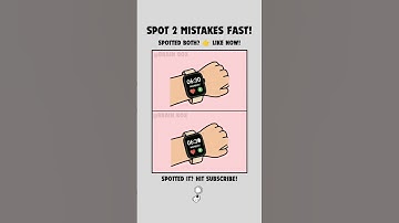 Eye Test Puzzle: Spot 2 Differences Quickly!