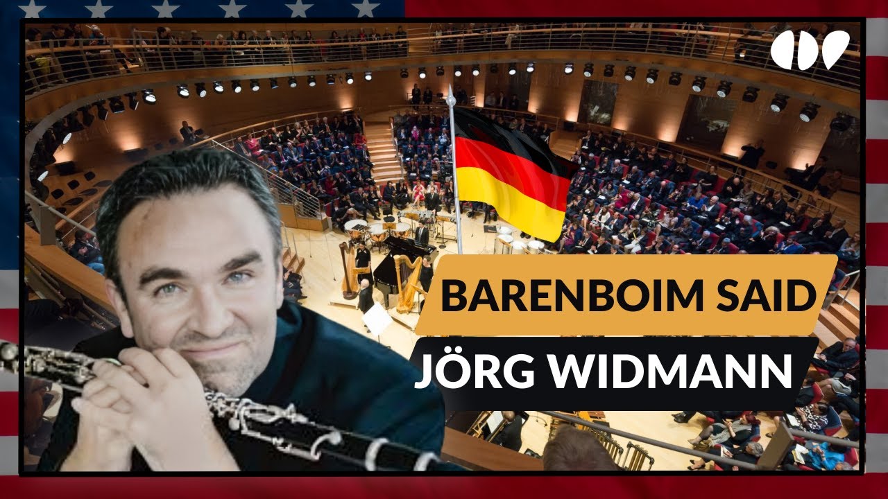 Jörg Widmann 🎙️  Feel like Fish in the Water  🎶 | Clarinet Master