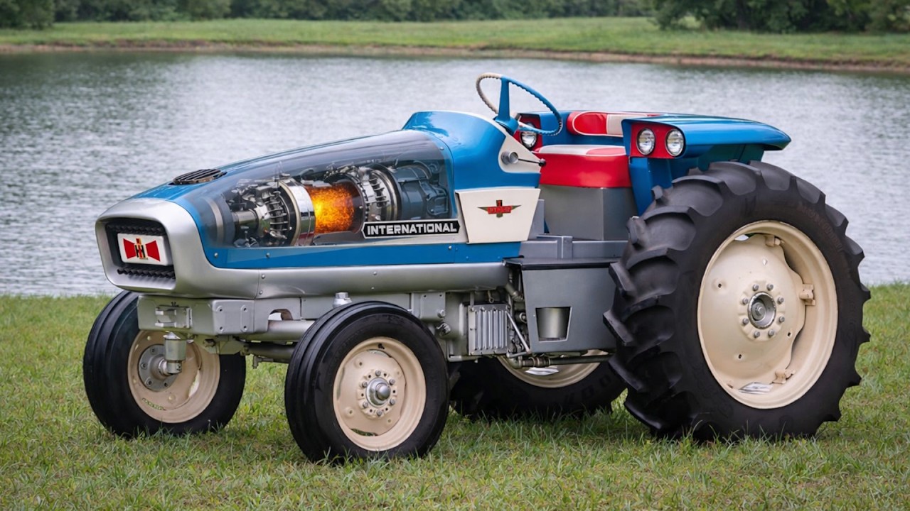 Газотурбинная установка на трактор: International Harvester HT-340