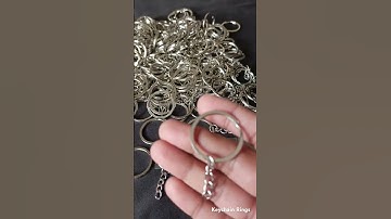 Keychain rings for DIY keychains #macramekeychain #diy #keychain#crochetkeychain #handmade