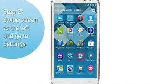Alcatel Pop C5: Turn off / on data roaming services