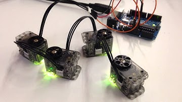Dynamixel XL-320 servos