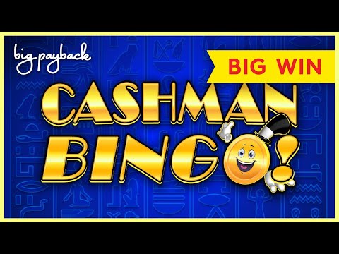 MAXI PROGRESSIVE, AWESOME! Cashman Bingo Babylon Jackpots Slot!