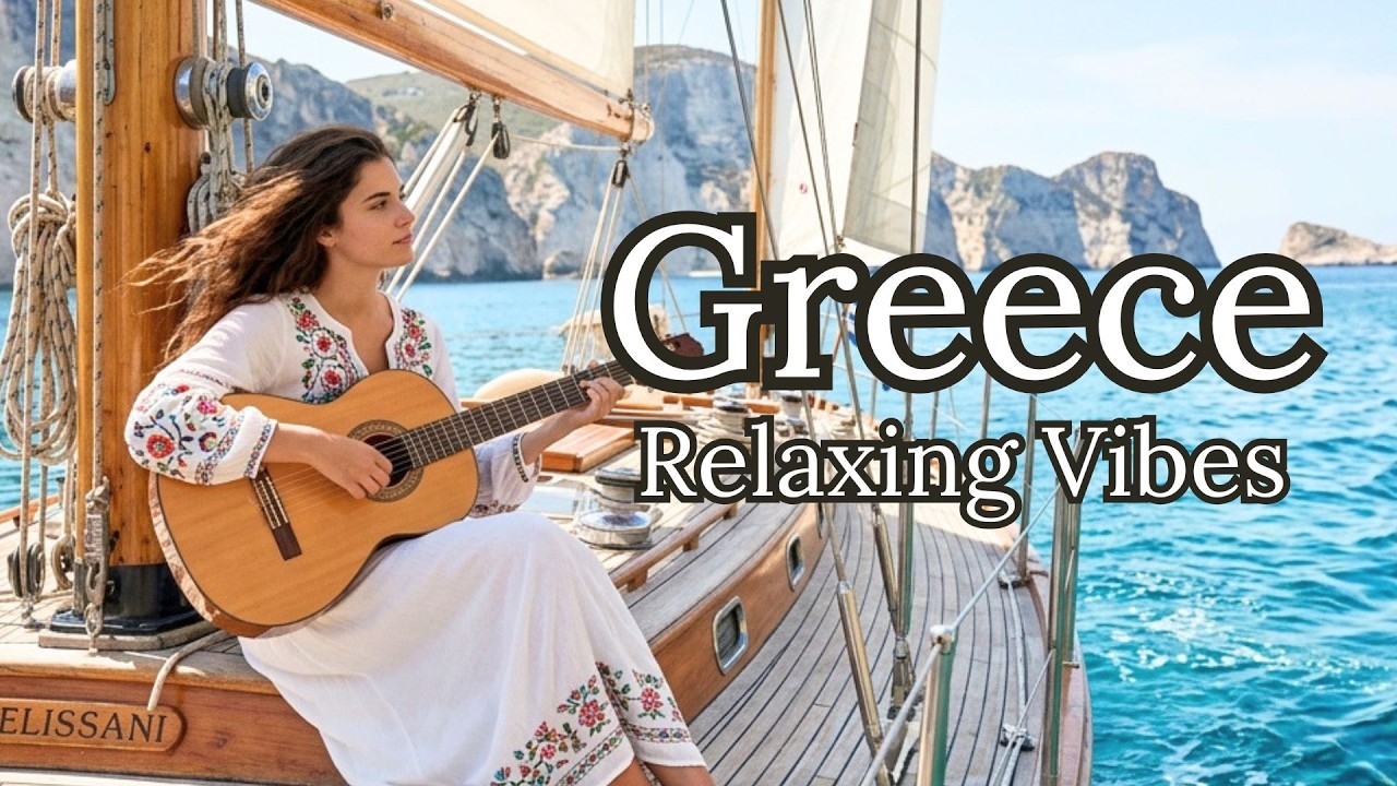 Relaxing Greek Traditional Music | Aegean Morning Escape Today Immerse ...