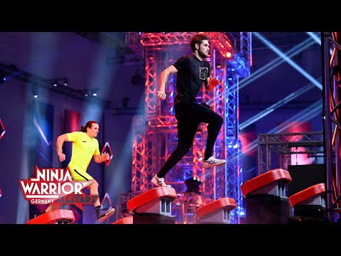 Incredible Stunt By Chris Harmat Vs Matthias Maag Ninja Warrior Germany Allstars 2021 
