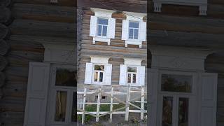 Богатый крестьянский дом в деревне староверов. Дом молельня #деревня #старина