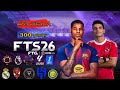 تحميل لعبة FTS 2026 للاندرويد بأخر الانتقالات والاطقم بدون انترنت بحجم صغير بالفرق العربية تحميل لعبة FTS 2026 للاندرويد بأخر الانتقالات والاطقم بدون انترنت بحجم صغير بالفرق العربية