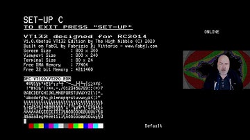 STB487 - VT132 - Part 2 - A look at the Setup Menus on the VT132 Terminal Emulator