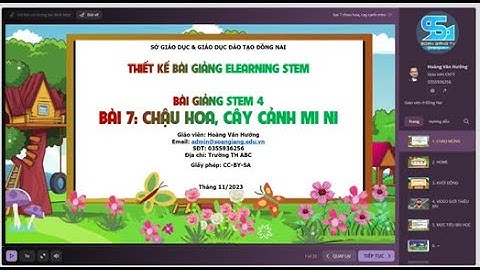 Hướng dẫn soạn bài e learning
