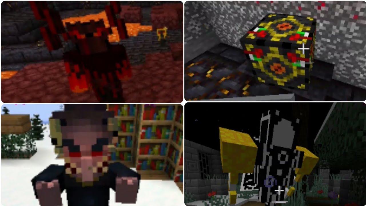 Minecraft Among the Fragments All Bosses ( 1.20.1 Mod ) - YouTube