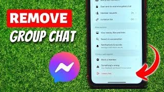 How To Remove Group Chat In Facebook Messenger screenshot 4