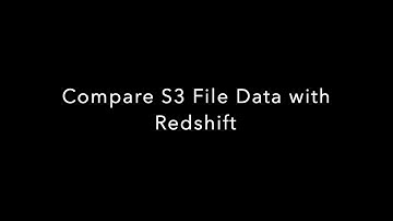 Compare AWS S3 with Redshift