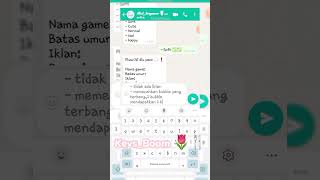 Buat game lagi tapi pake bot 💥❓️(Fake chat) | #shorts screenshot 5