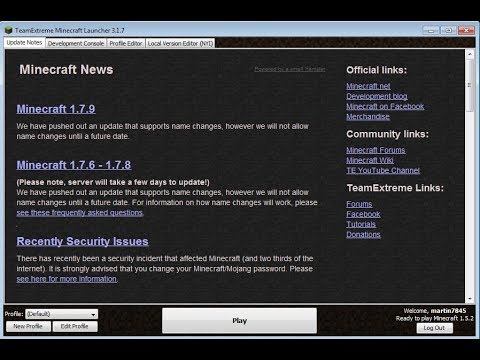 How To Download Minecraft Team Extreme Launcher [2017 