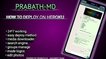 PRABATH-MD || HOW TO DEPLOY ON HEROKU 🎉