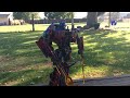Transformers stop motion ( megatron vs Optimus prime )