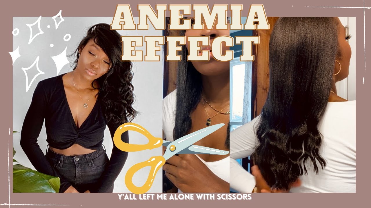 It's time to cut my hair.Anemia made me do it. YouTube
