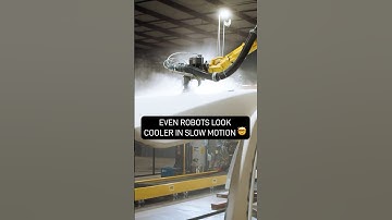 Ever seen robots move like this? 🤯 #robotics #surfacefinishing