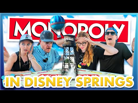 We Turned Disney Springs Into a REAL LIFE MONOPOLY GAME