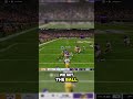 he stepped on the line! #madden26