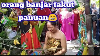 adat Banjar mandi 7 bulan 7 kembang 😀