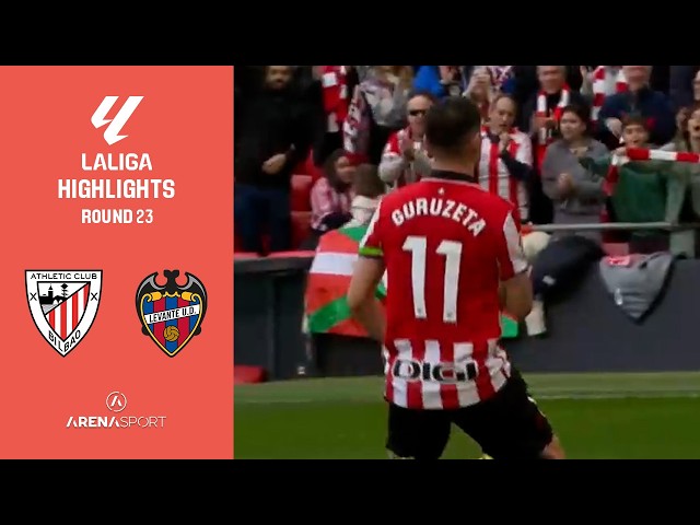 Athletic Bilbao - Levante 4:2 | PRIMERA LA LIGA (23. kolo) | 08. februar 2026.