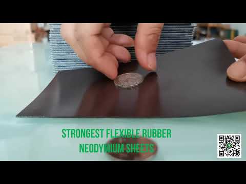 STRONGEST FLEXIBLE RUBBER NEODYMIUM MAGNET SHEETS,MAGNETIC