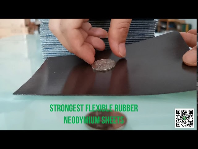 bagværk besøg overtro STRONGEST FLEXIBLE RUBBER NEODYMIUM MAGNET SHEETS,MAGNETIC TAPE - YouTube