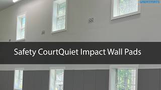 Safety CourtQuiet Impact Wall Pads