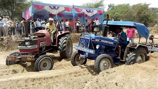 Farmtrack 60 tractor stuck in jtola harrow competition