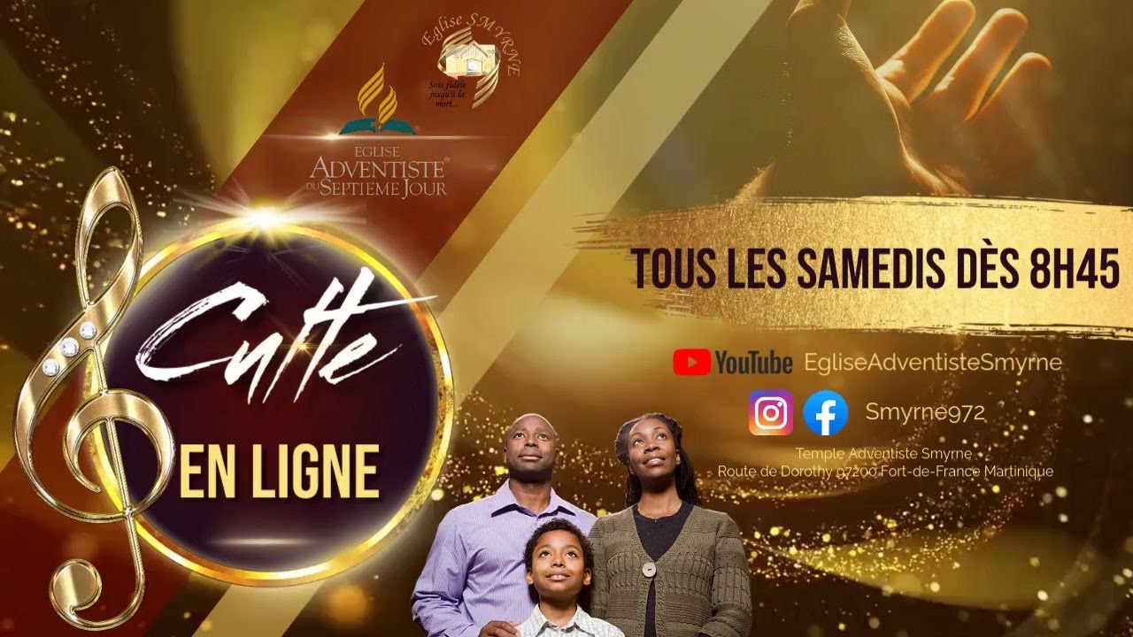 CULTE D'ADORATION DU SABBAT 06 DECEMBRE 2025