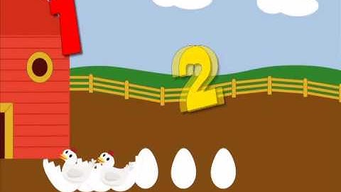 Learn to count. Fun chicken puppet for children. Funny. homeschool families