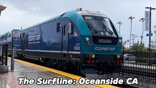 Railfanning The Surfline Part 3: Oceanside CA