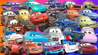 Looking For Disney Pixar Cars, Lightning McQueen, Smokey, Sheriff, Holley Shiftwell, Darrell Cartrip