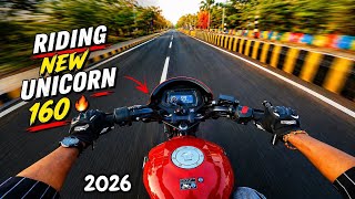     This 160cc Bike Surprised Me 😱 2026 Unicorn 160 Ride Review | Honda Unicorn 160 Ride 2026
