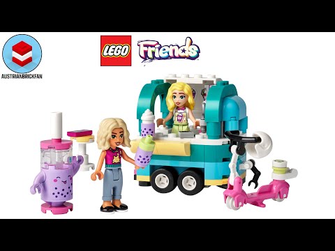 LEGO Friends 41733 Mobile Bubble Tea Shop - LEGO Speed Build Review